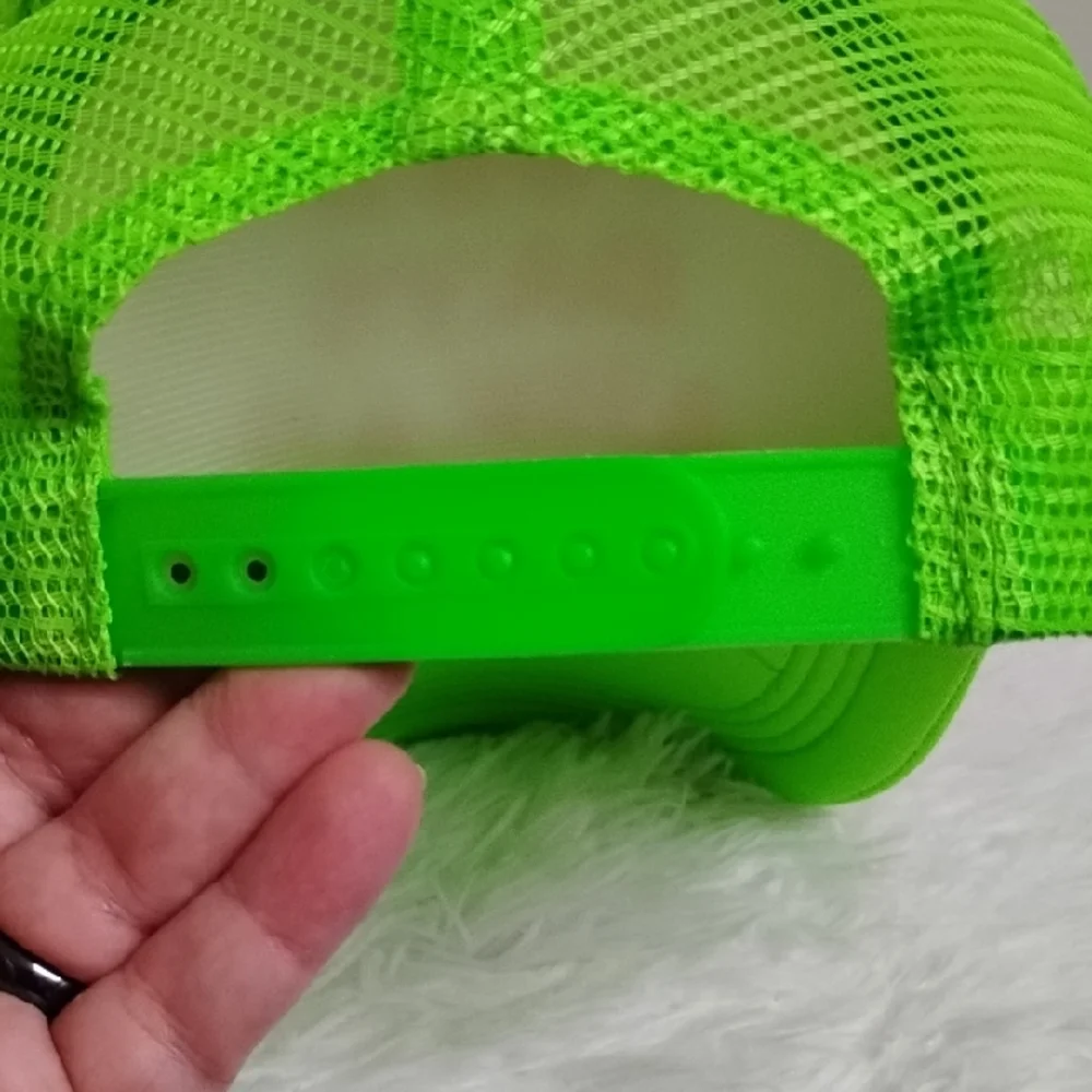 *NWOT Neon Green Pink & White 